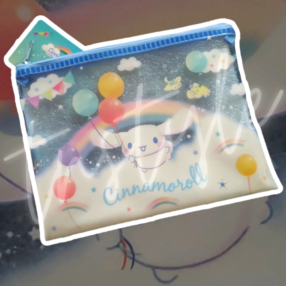 ⭐️3/$25⭐️ Cinnamoroll Flat Vinyl Pouch